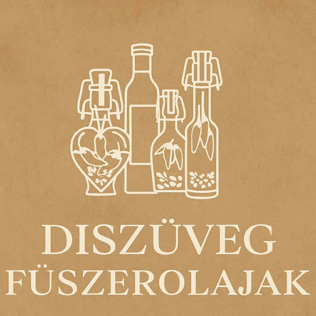 Díszüveg olajak