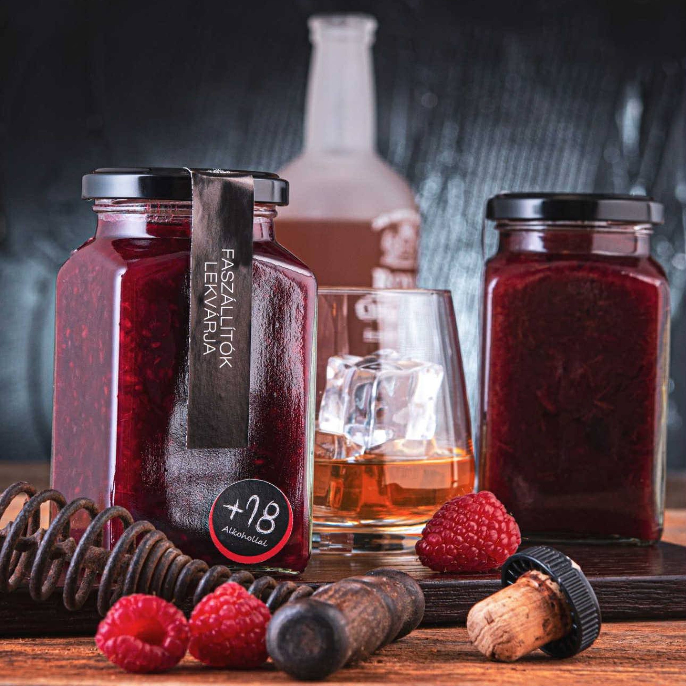 Fa-szállítók Lekvárja (alkoholos)